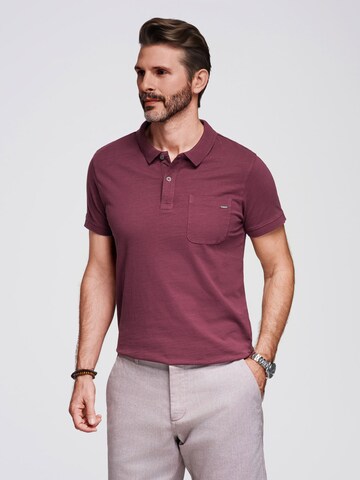 Ombre Shirt in Rood