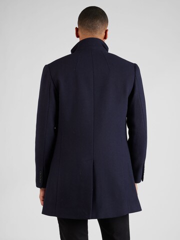 Bruun & Stengade Between-Seasons Coat 'Ontario' in Blue