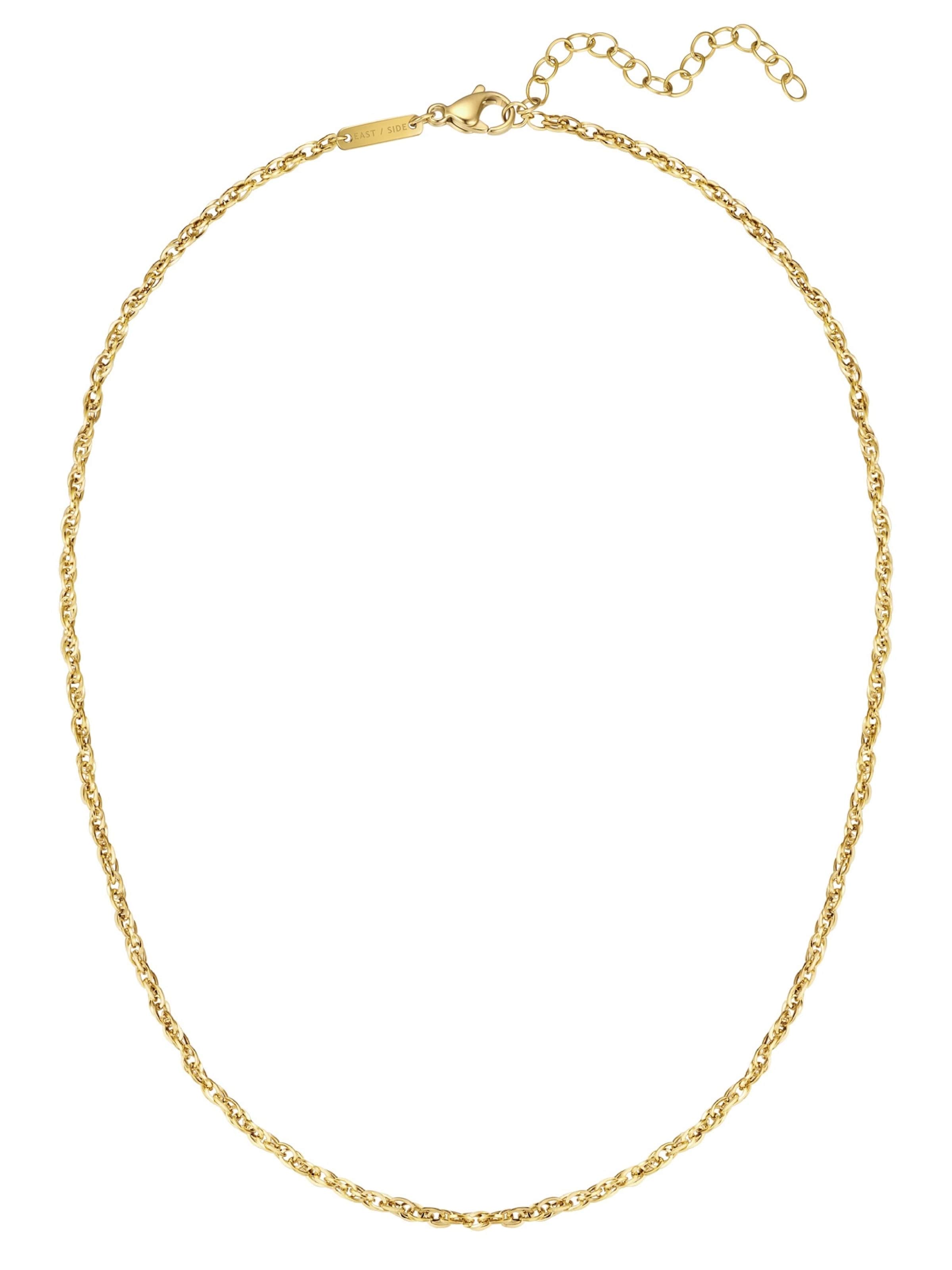 Eastside Necklace in Gold: front
