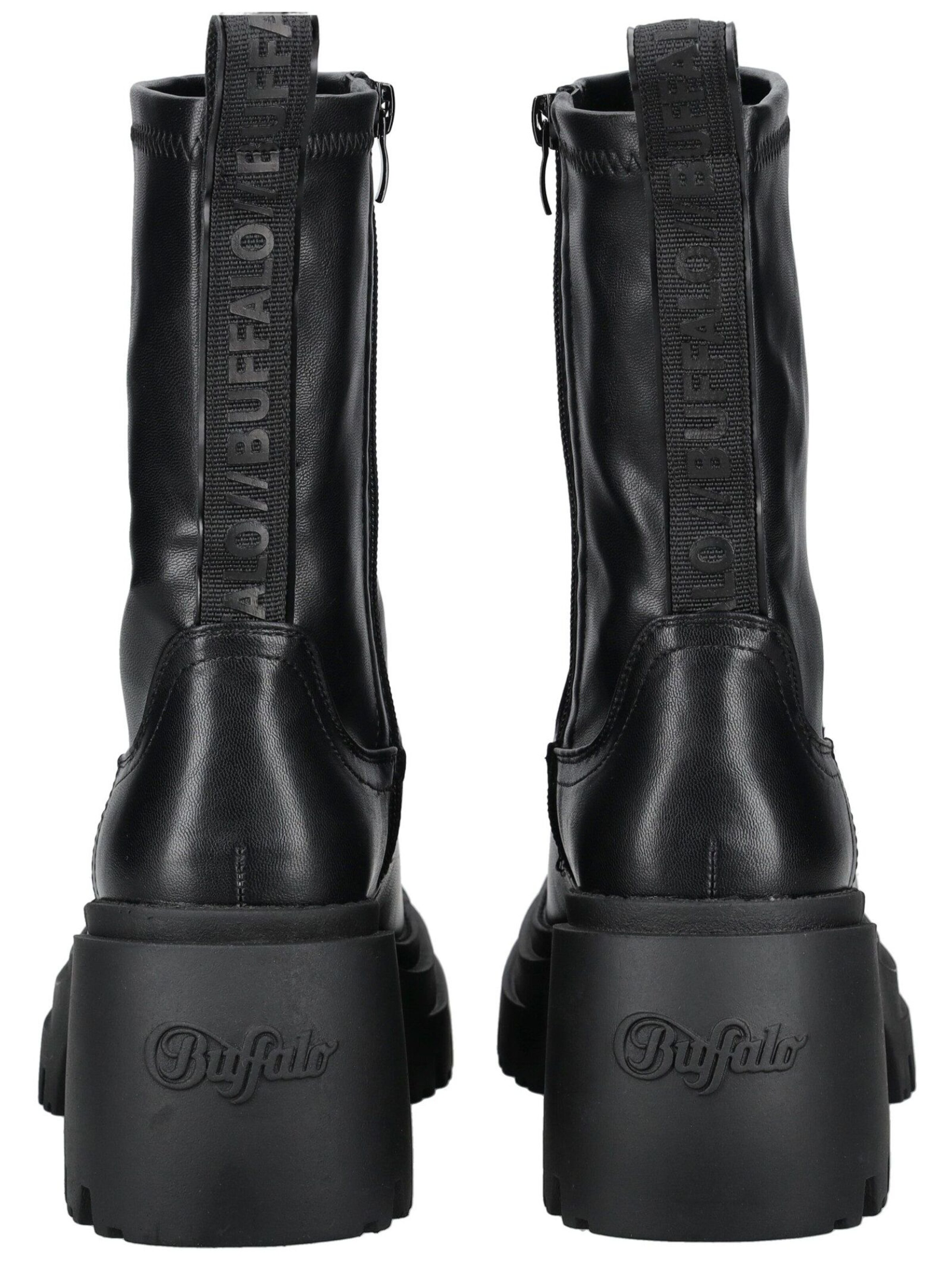 BUFFALO Stiefelette 'Aspen' in Schwarz