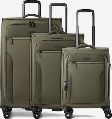 Ensemble de bagages D&N en vert : devant