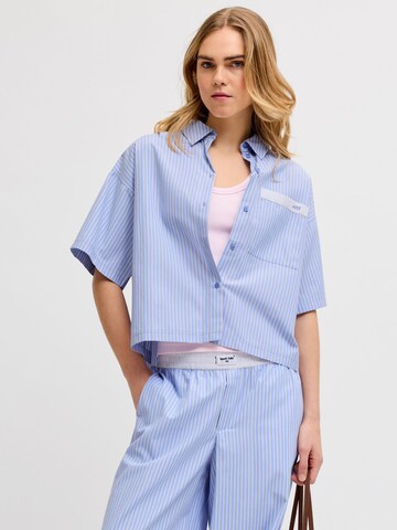 JJXX - Blusa 'JXCaro' en azul: frente