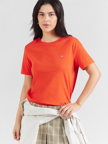 GANT T-Shirt in Rot: Vorderseite
