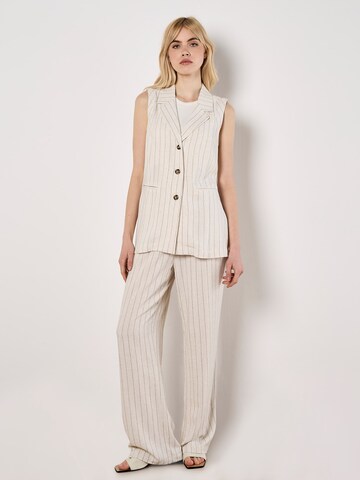 Apricot Wide leg Pants in Beige