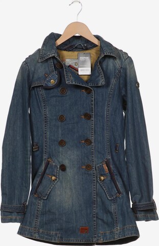 khujo Jacket & Coat in M in Blue: front