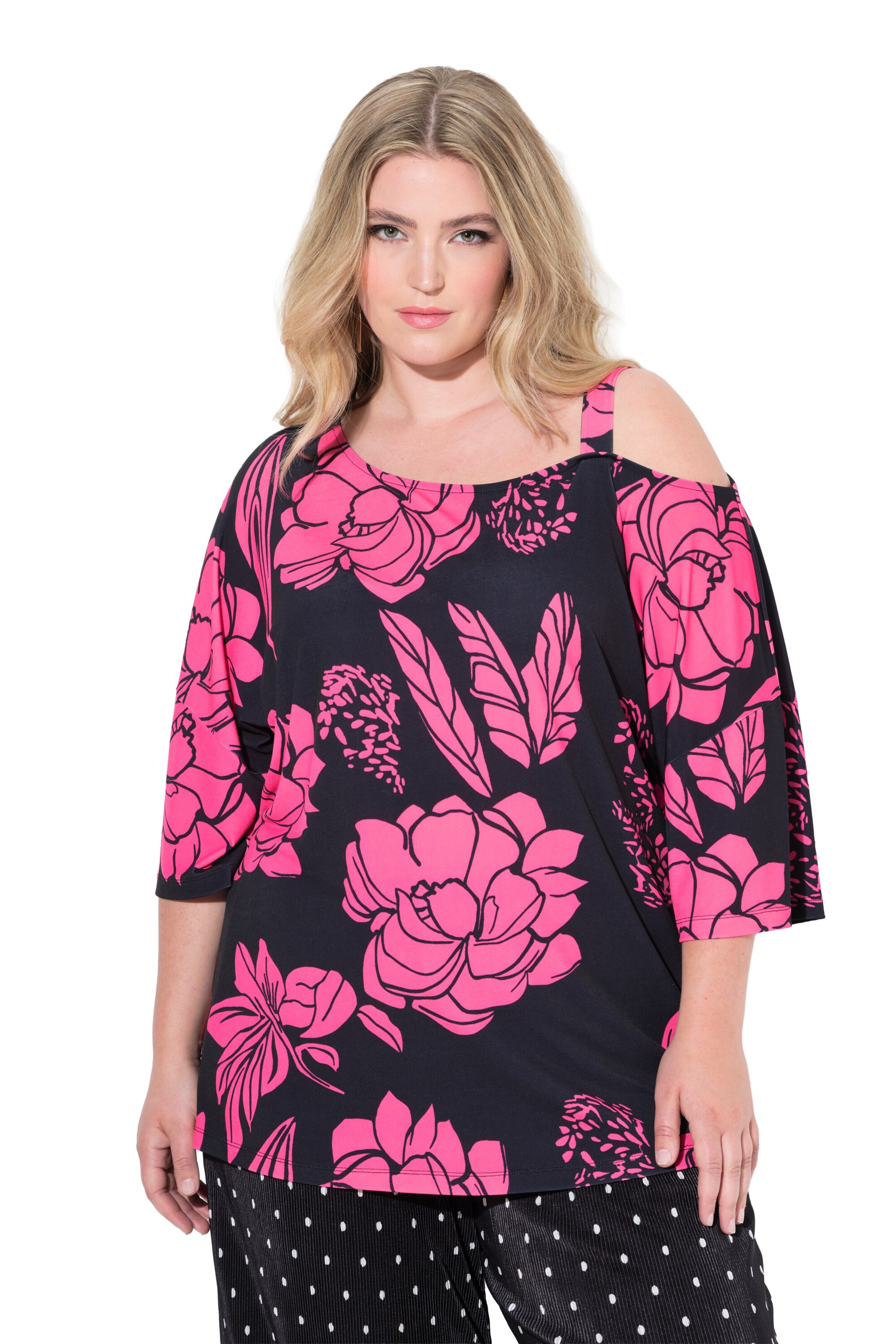 MIAMODA Shirt in Zwart: voorkant