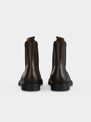 Chelsea Boots 'ADDA' Bianco en marron