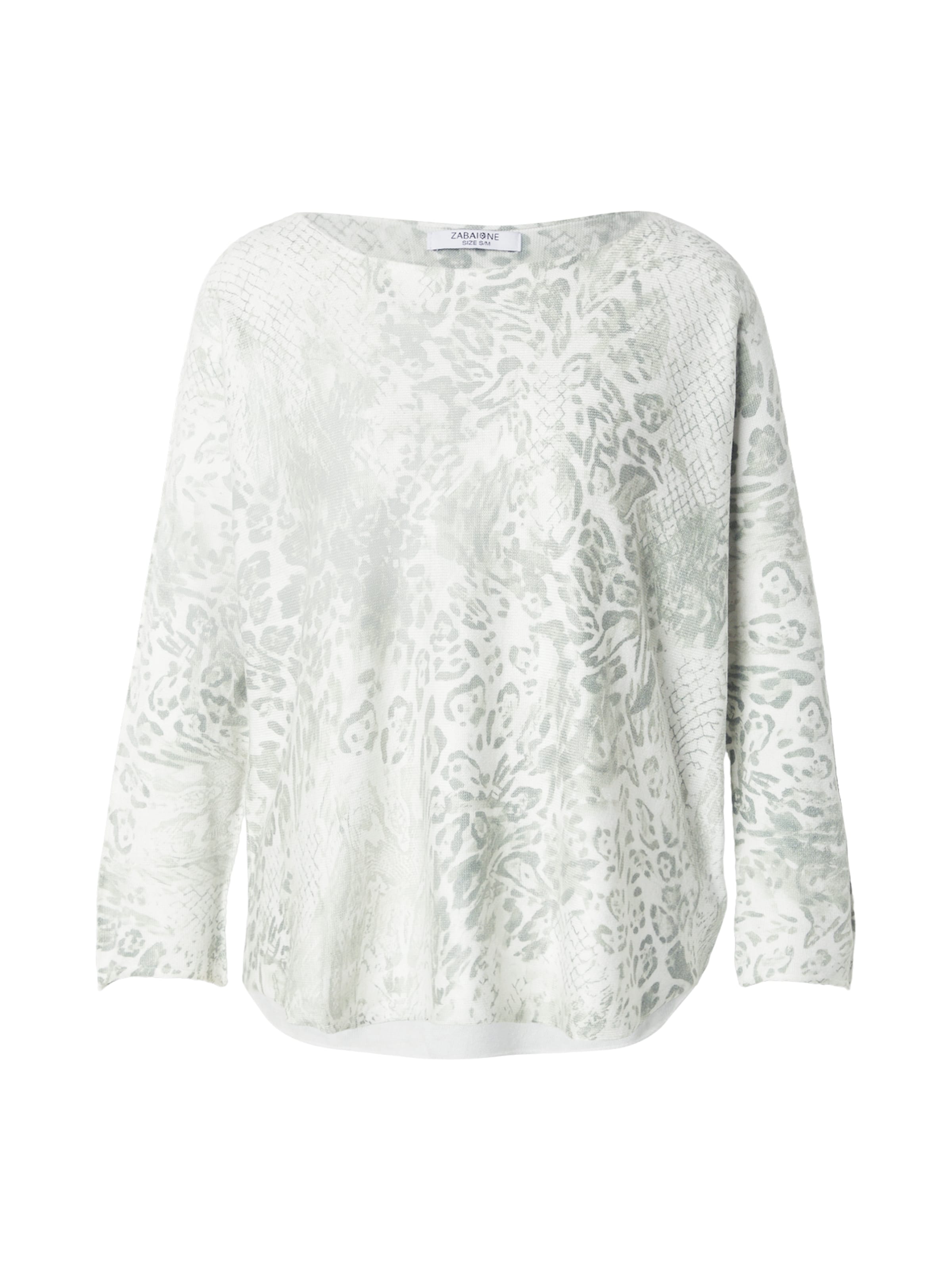 Pullover 'Le44aa' di ZABAIONE in verde: frontale