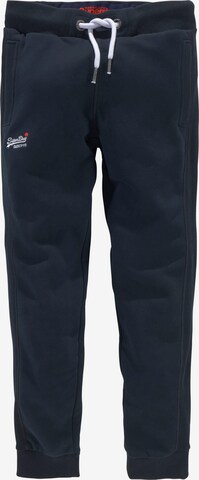 Superdry Tapered Hose in Blau: predná strana