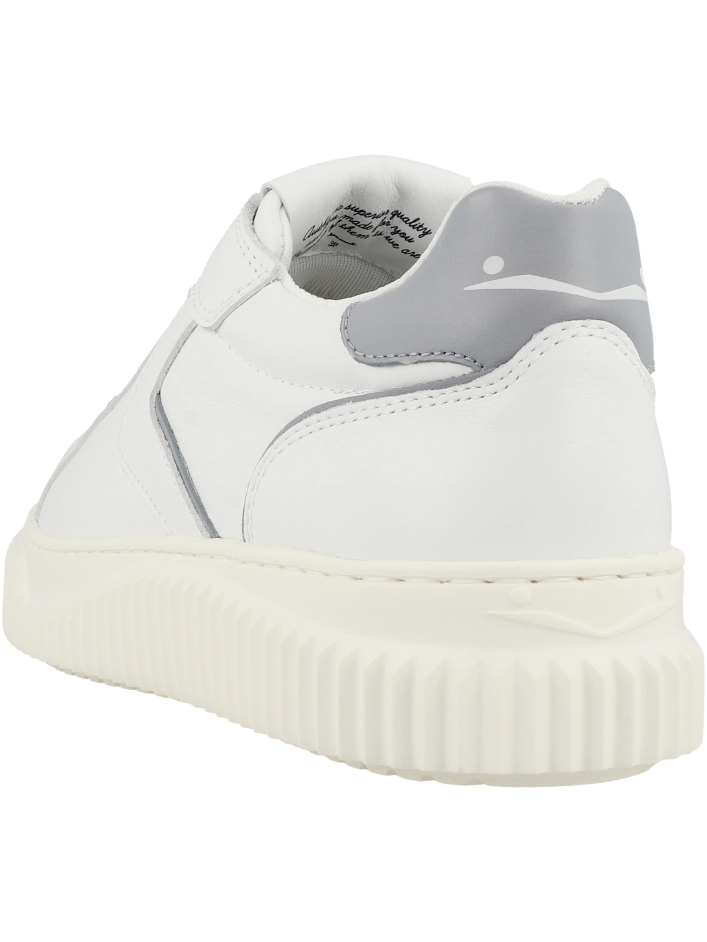 Baskets basses ' LIPARI ' Voile blanche en blanc