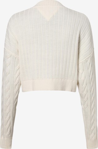 Pull-over Tommy Jeans en blanc