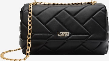 L.CREDI Crossbody Bag 'Malinda' in Black: front