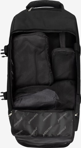 normani Travel Bag in Black: front