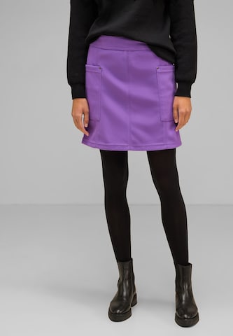 STREET ONE Skirt in Purple: front