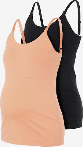 MAMALICIOUS Top 'Kerrie' in Orange: predná strana