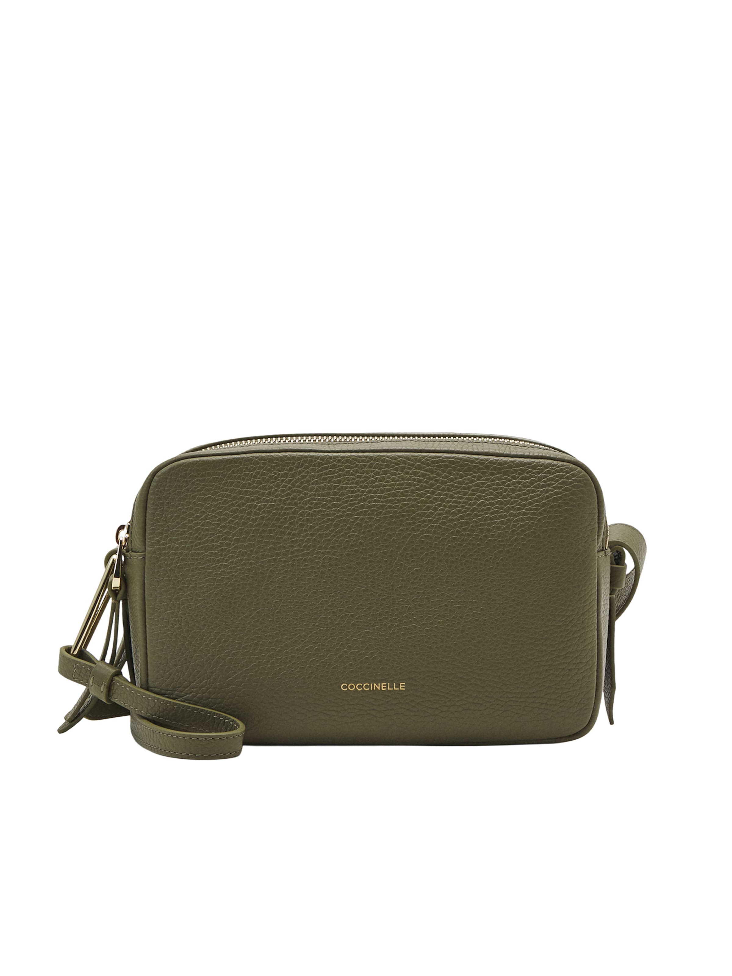 Borsa a tracolla 'Malory' di Coccinelle in verde: frontale