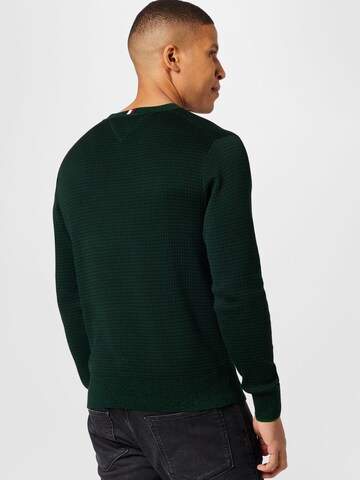 Tommy Hilfiger Tailored - Jersey 'Houndstooth' en verde