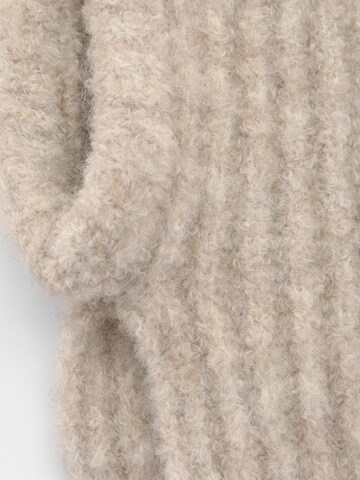 Pull&Bear Mütze in Beige