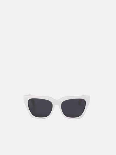 GCDS Sunglasses in 56 in White, Item view