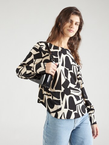 ONLY Blouse 'HALIA' in Zwart: voorkant