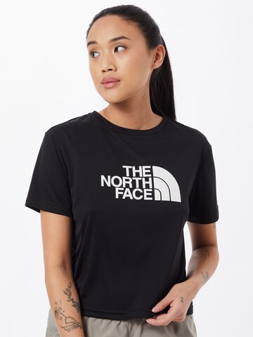 THE NORTH FACE - Camiseta funcional 'Mountain Athletics' en negro: frente