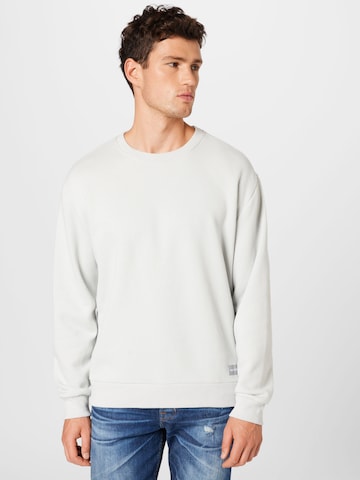 Sweat-shirt HOLLISTER en gris : devant