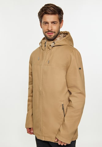 Veste mi-saison DreiMaster Vintage en beige : devant