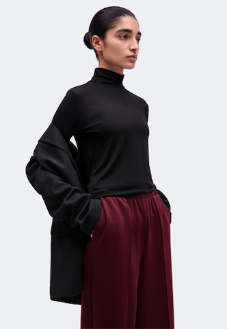 VILA Wide leg Pantalon 'VISEDRA' in Rood: zijkant