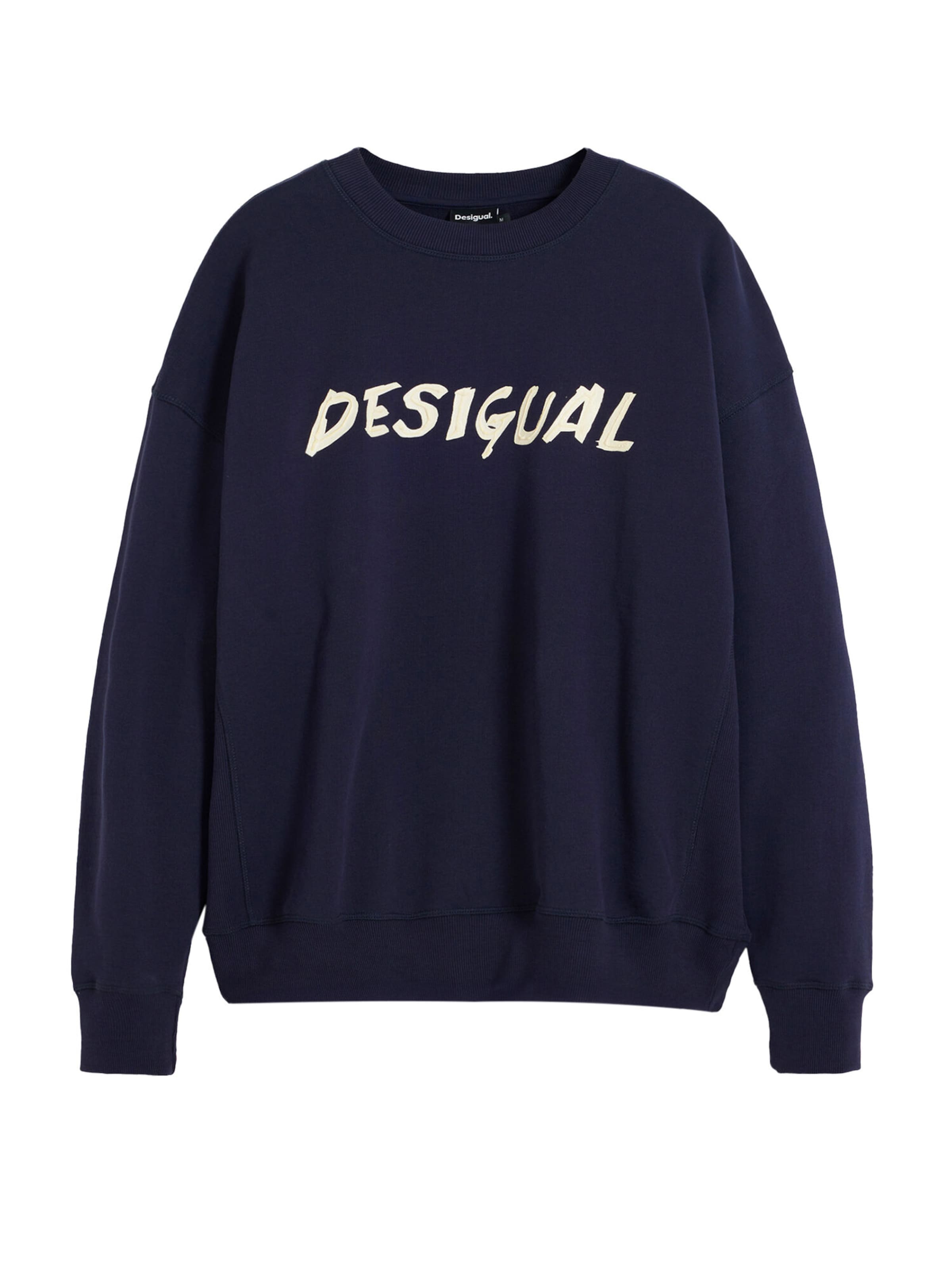 Desigual Mikina – modrá: přední strana