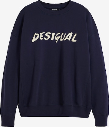 DesigualSweater majica - plava boja: prednji dio
