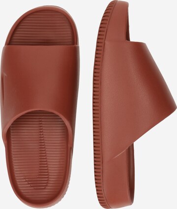 Nike Sportswear - Sapato aberto 'CALM SLIDE' em laranja