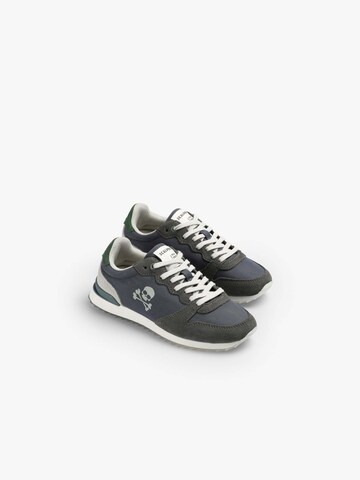 Scalpers Trainers 'Skull Insignia' in Blue