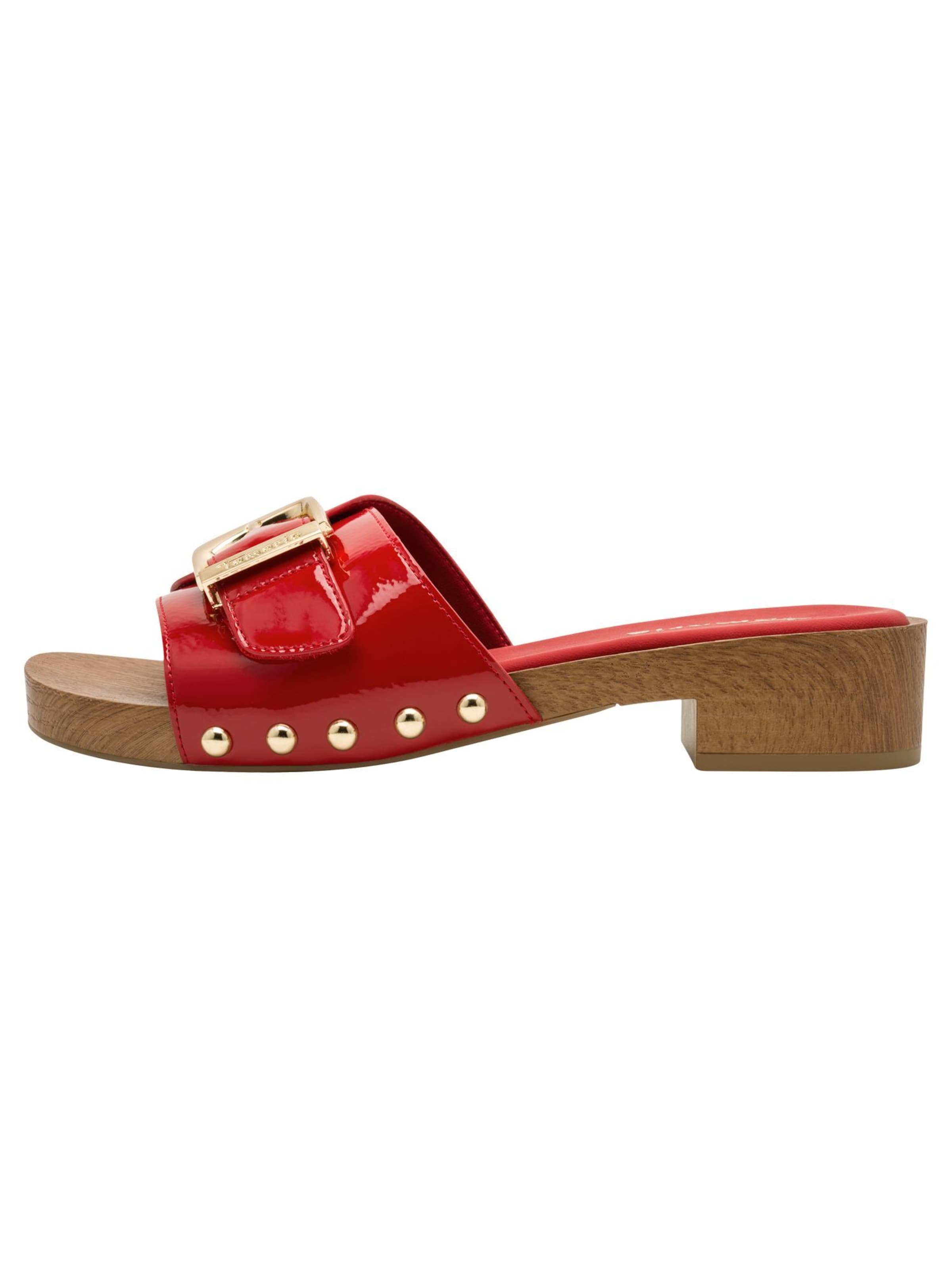 Tamaris Clogs in Red