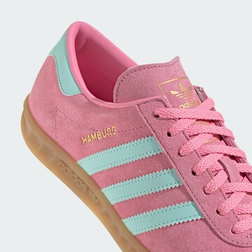 ADIDAS ORIGINALS Trampki niskie 'Hamburg' w kolorze różowy