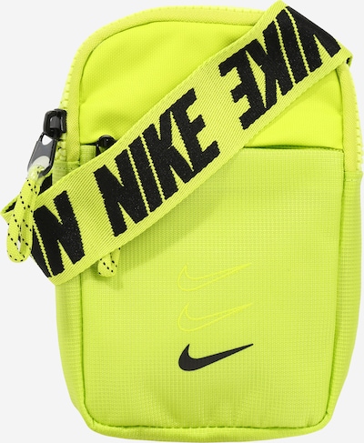 Nike Sportswear Чанта за през рамо тип преметка 'Advance' в неоново жълто / черно, Преглед на продукта