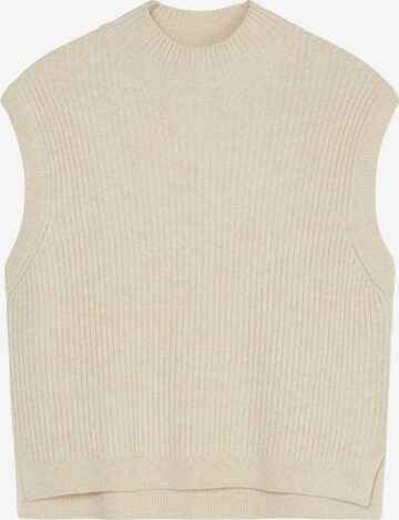 Pull-over Marc O'Polo en beige : devant