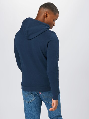 Casual Friday - Ajuste regular Sudadera 'Sebastian' en azul