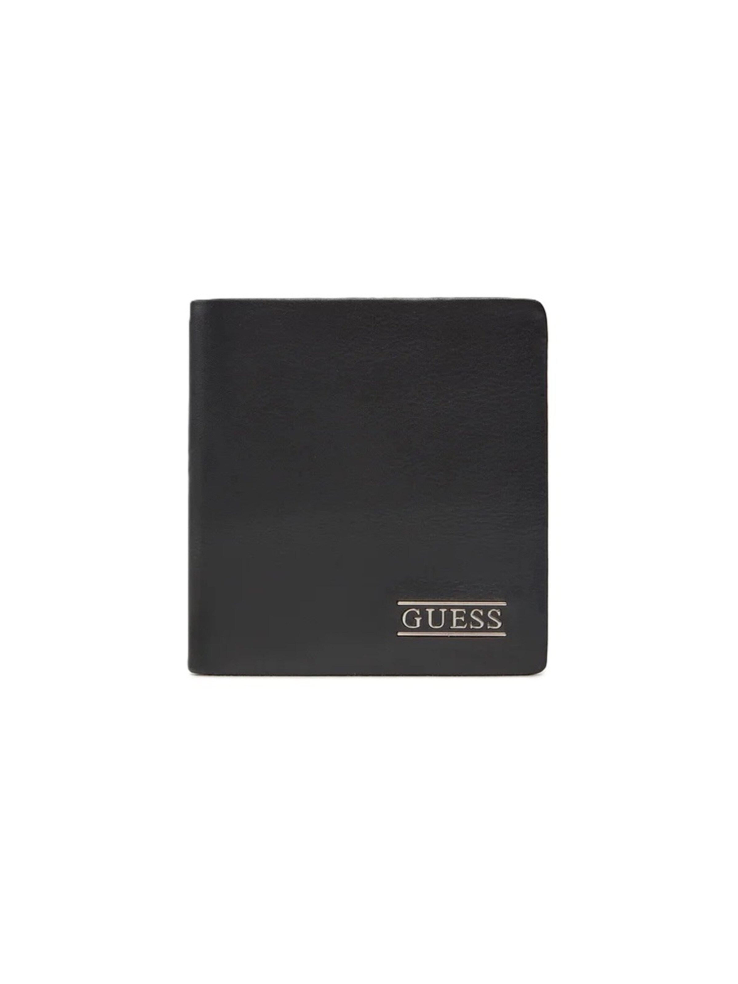 Portamonete 'SMNEBRLEA18' di GUESS in nero: frontale