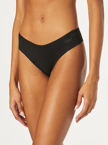 SLOGGI Thong 'ZERO Modal 2.0 H' in Black: front