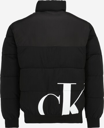 Calvin Klein Big & Tall Between-season jacket in Black