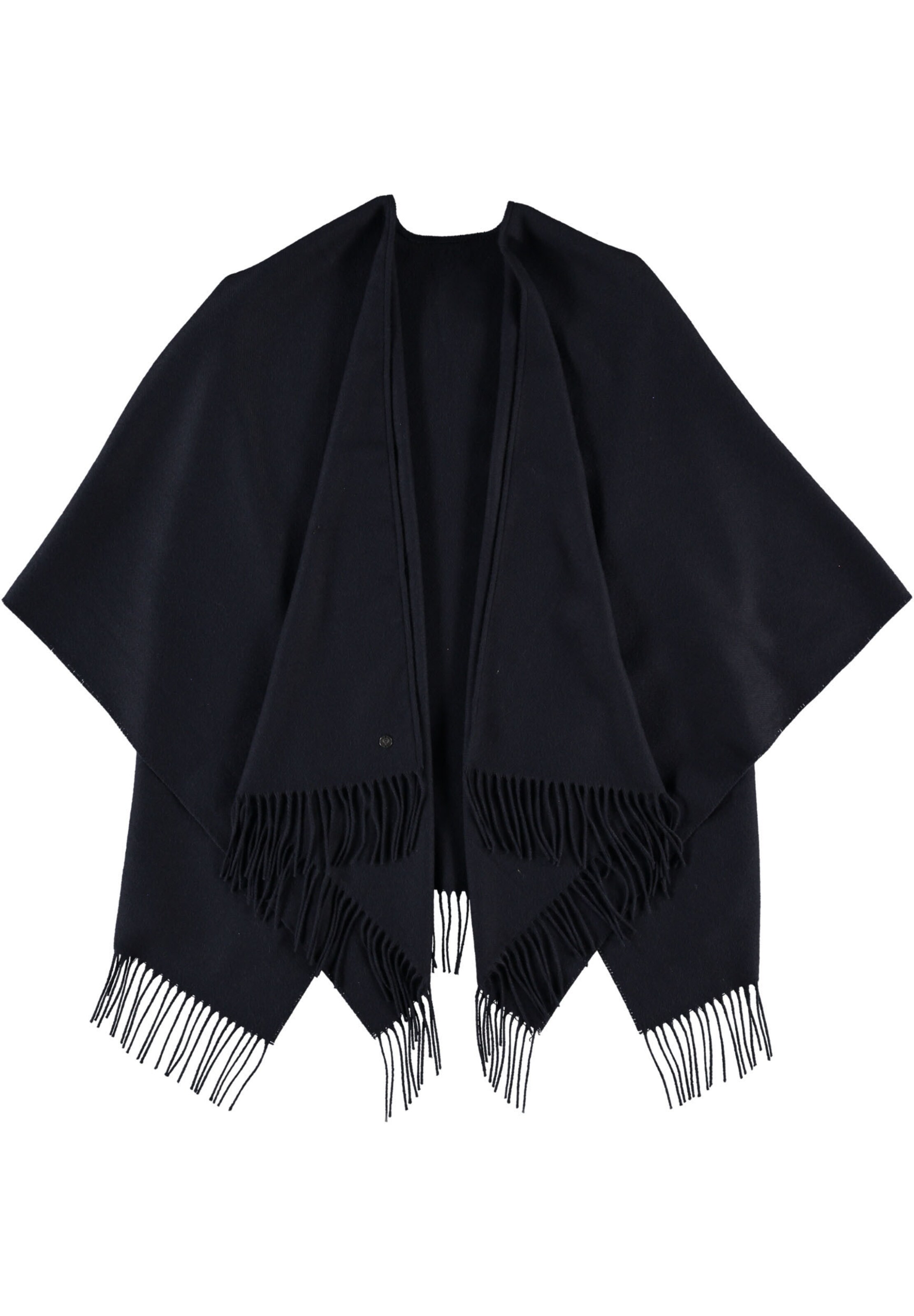 FRAAS Cape 'Ruana' in Blau: Vorderseite