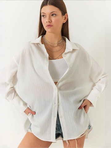 Bianco Lucci Bluza | bež barva: sprednja stran