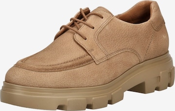 Scarpa stringata di Paul Green in marrone: frontale
