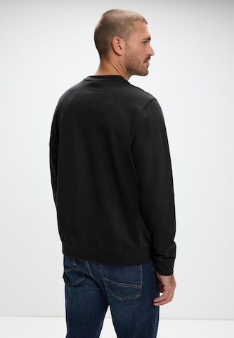 Street One MEN Sweatshirt in Schwarz