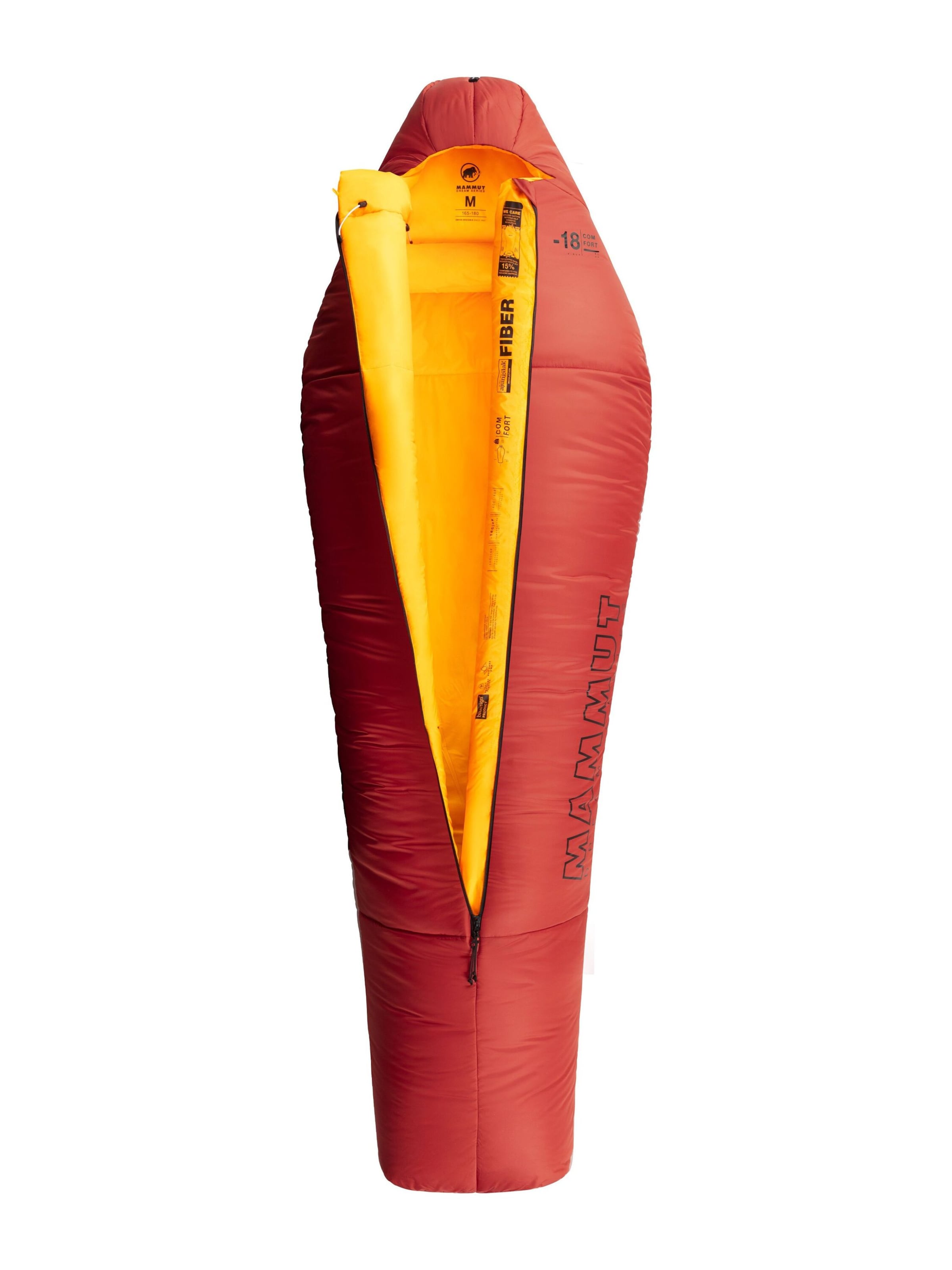 MAMMUT Sleeping Bag in Red