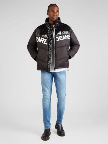 KARL LAGERFELD JEANS Jacke in Schwarz