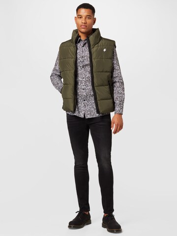 Gilet Superdry en vert