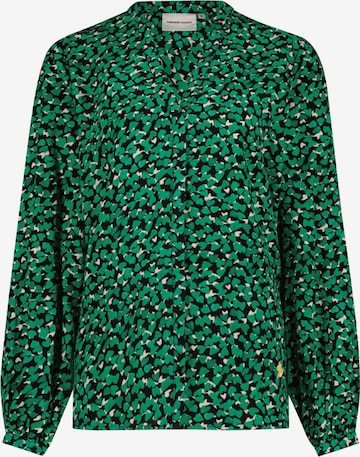 Fabienne Chapot Blouse 'Isa' in Groen: voorkant