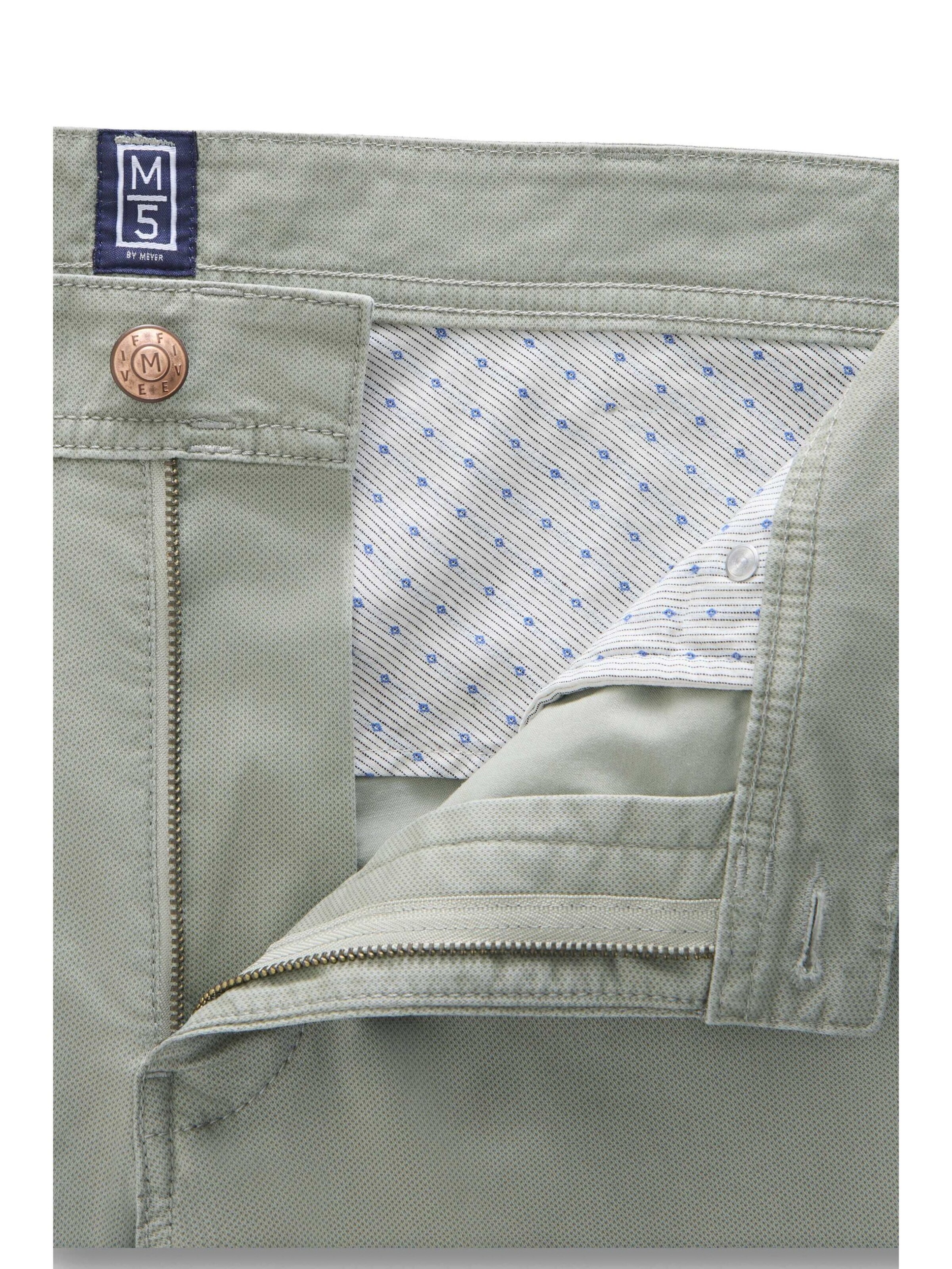 MEYER Regular Jeans 'M5 Five 1-6075' in Groen