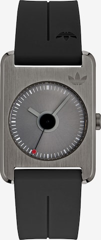 ADIDAS ORIGINALS Analoog horloge 'Retro Pop One' in Zwart: voorkant